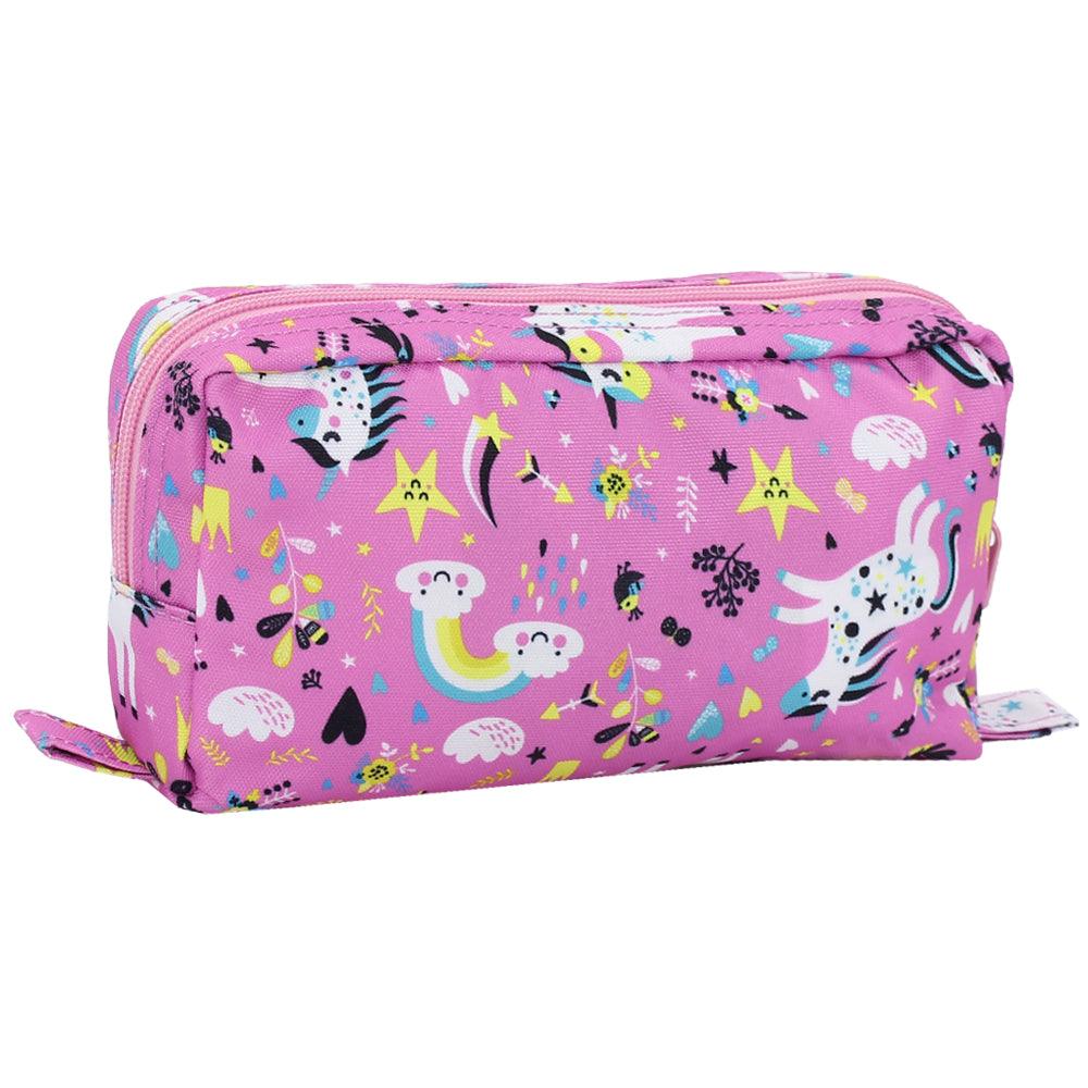 Cubs CUTE PINK UNICORN PENCIL CASE