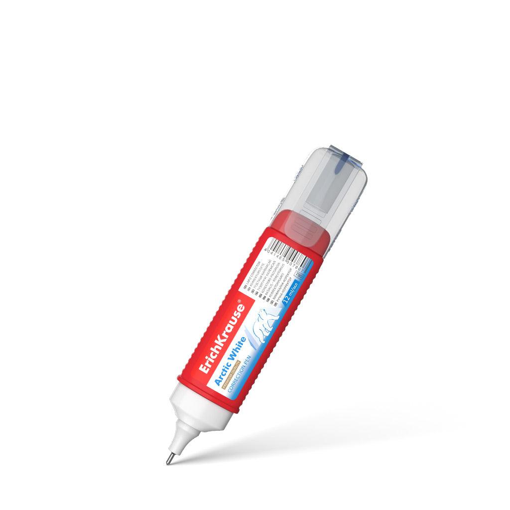 Correction pen ErichKrause® Arctic white, 12 ml - Ourkids - Erich Krause