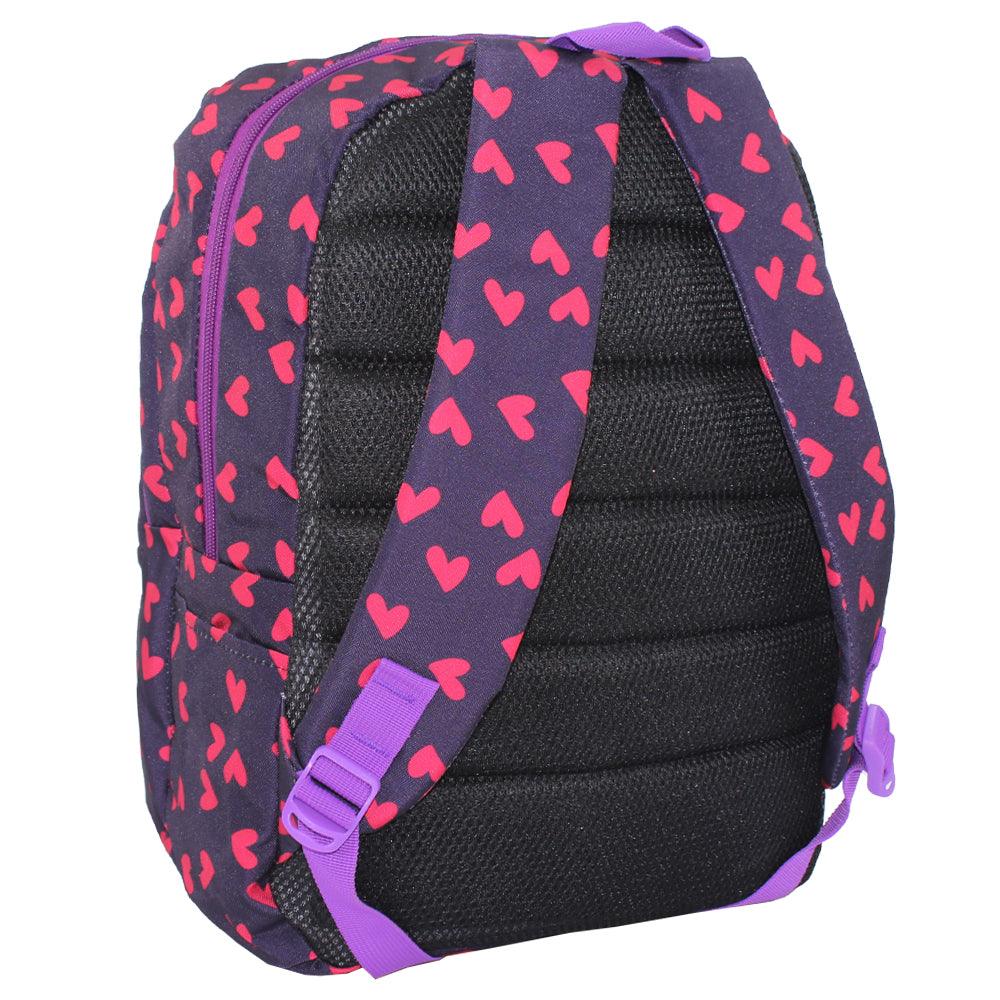 Active Padded Laptop Backpack (Hearts)