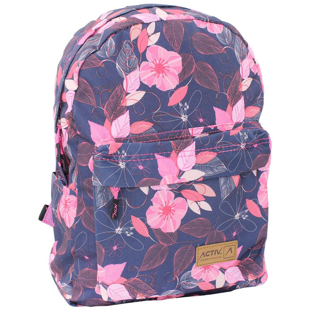 Active Padded Backpack (Flowers)
