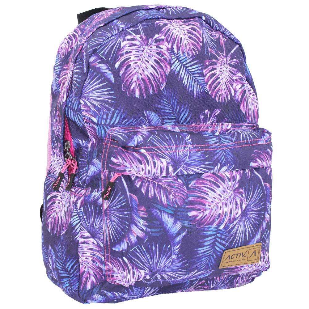 Active Padded Backpack (Palm Leaves)
