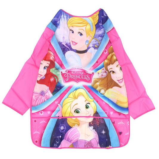 Waterproof Long-Sleeved Coloring Apron (Princesses)