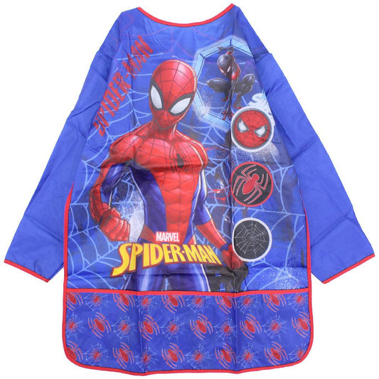 Waterproof Long-Sleeved Coloring Apron (Spider-Man)