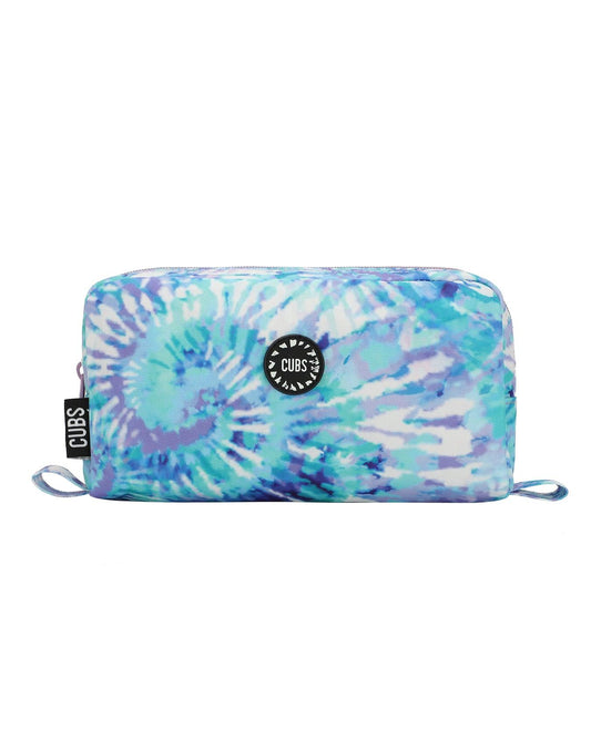CUBS Lilac & Tiffany Blue Tie Dye Pencil Case