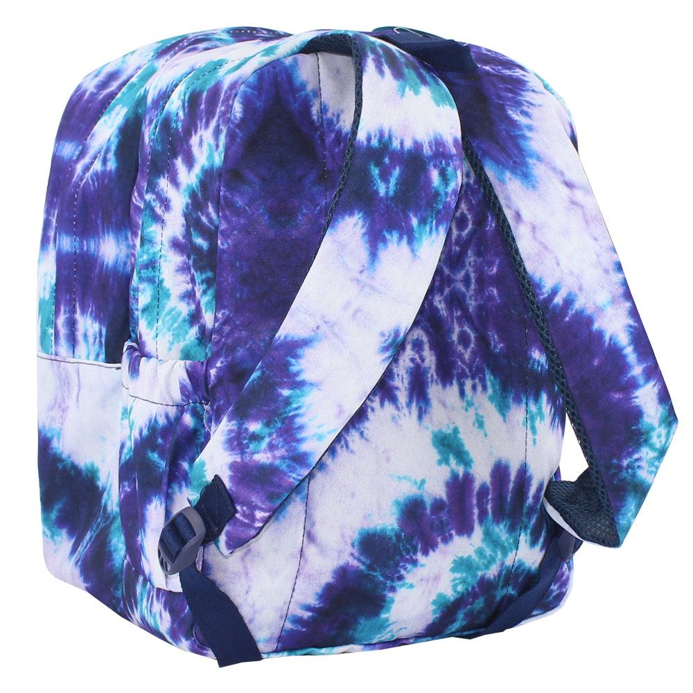 CUBS PURPLE TIE DYE WITH LETTER I BIG AND BASIC BACKPACK