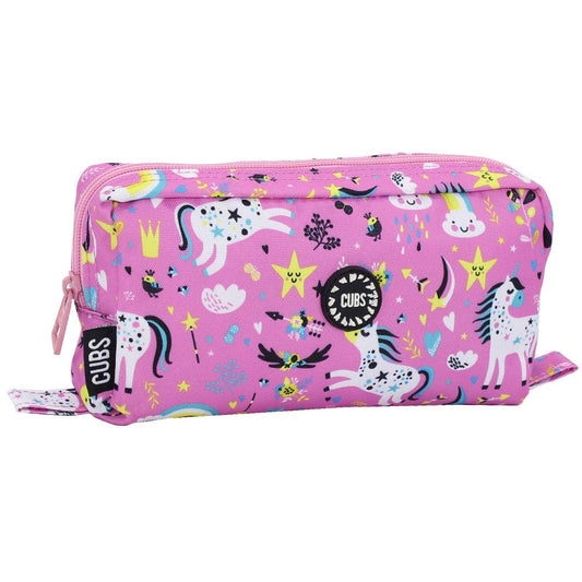 Cubs CUTE PINK UNICORN PENCIL CASE