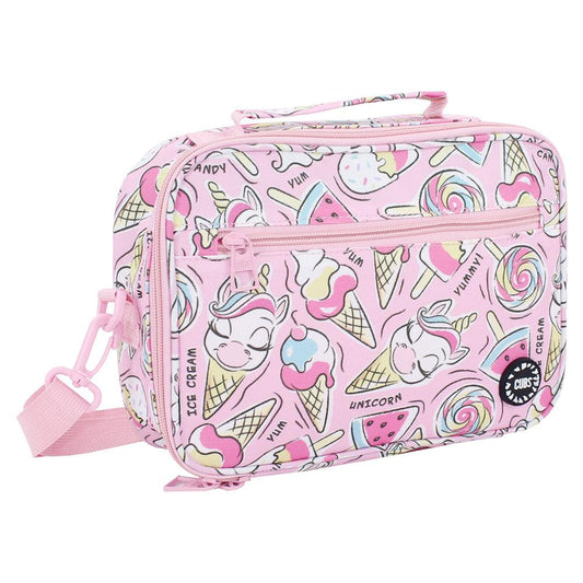 CUBS UNICORN SUMMER CANDY CROSS BODY LUNCH BAG