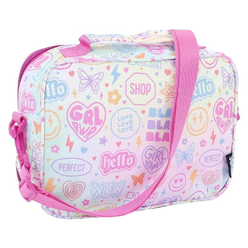 CUBS HELLO GIRL PWR CROSS BODY LUNCH BAG