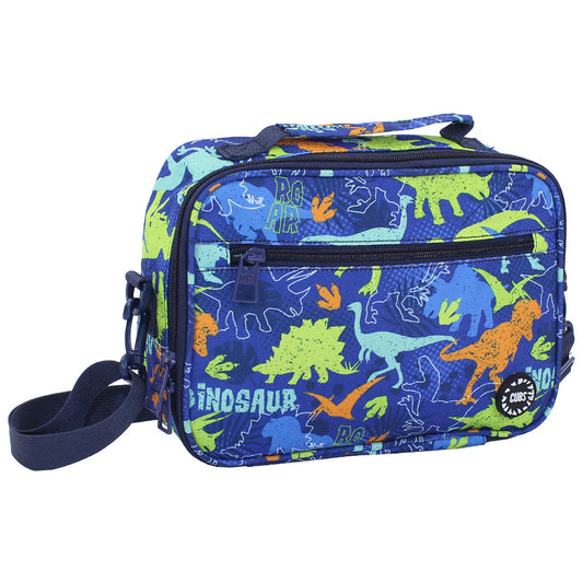 CUBS loud roar blue cross body lunch bag