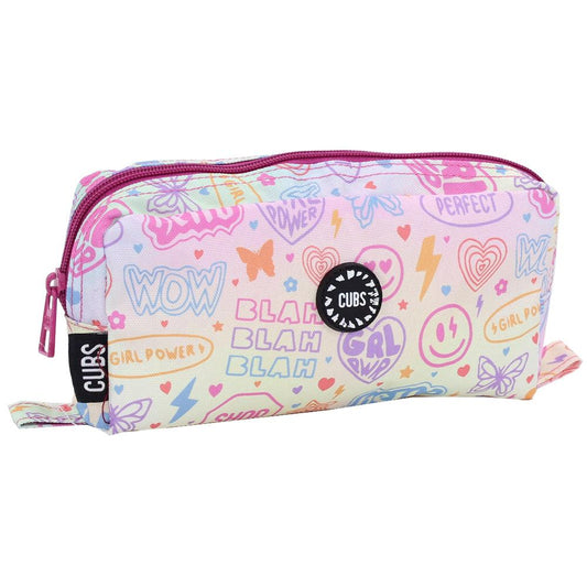 CUBS HELLO GIRL PWR PENCIL CASE