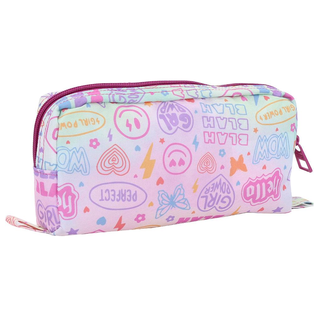 CUBS HELLO GIRL PWR PENCIL CASE