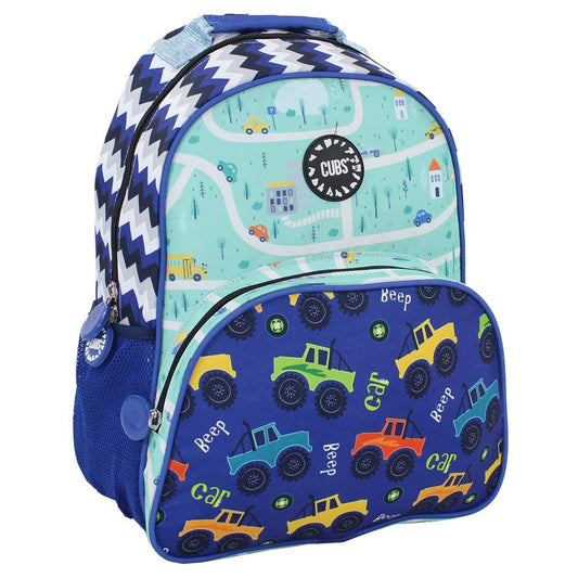 CUBS BABY MONSTER TRUCK PRE-SCHOOL BACKPACK