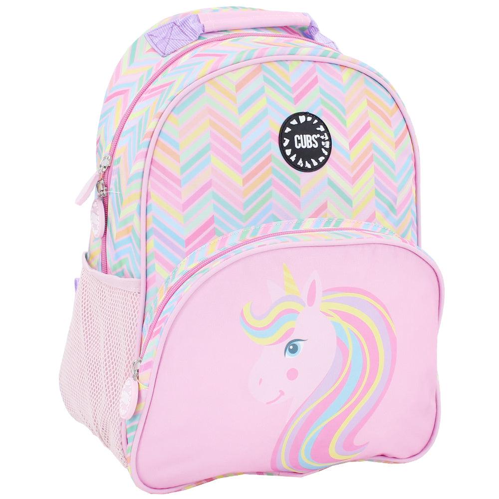 CUBS UNICORN & FLOWERS PRE-SCHOOL BACKPACK