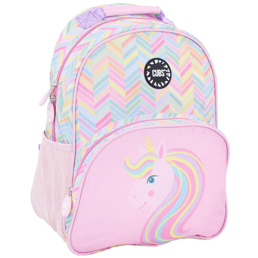 CUBS UNICORN & FLOWERS PRE-SCHOOL BACKPACK