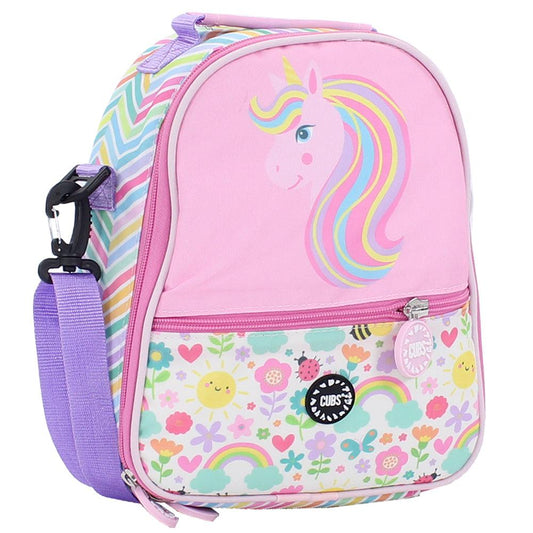 CUBS UNICORN & FLOWERS PRE-SCHOOL LUNCH BAG