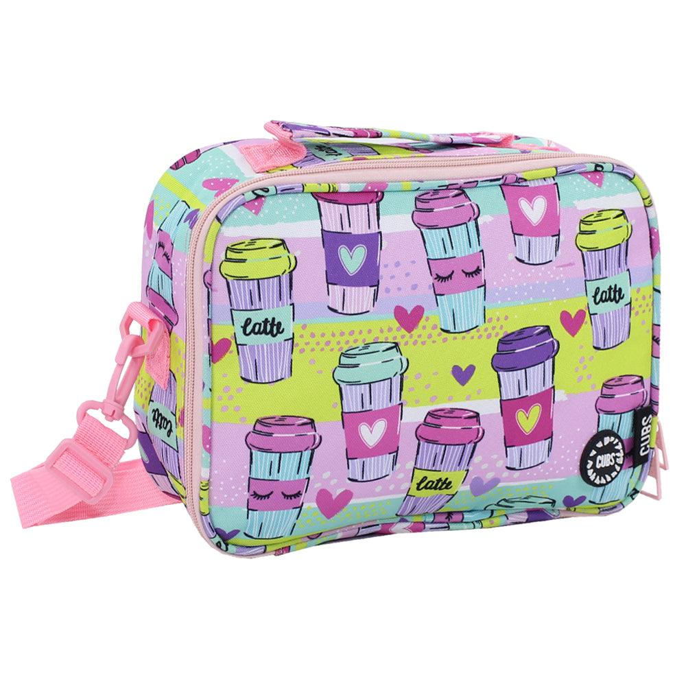CUBS LATTE CLASSIC LUNCH BAG WITH SHOULDER STRAP