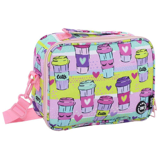 CUBS LATTE CLASSIC LUNCH BAG WITH SHOULDER STRAP