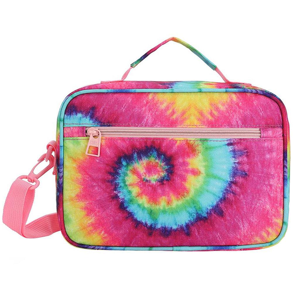 CUBS FUCHSIA TIE DYE LUNCH BAG