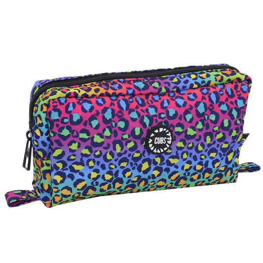 Cubs RAINBOW LEOPARD PENCIL CASE