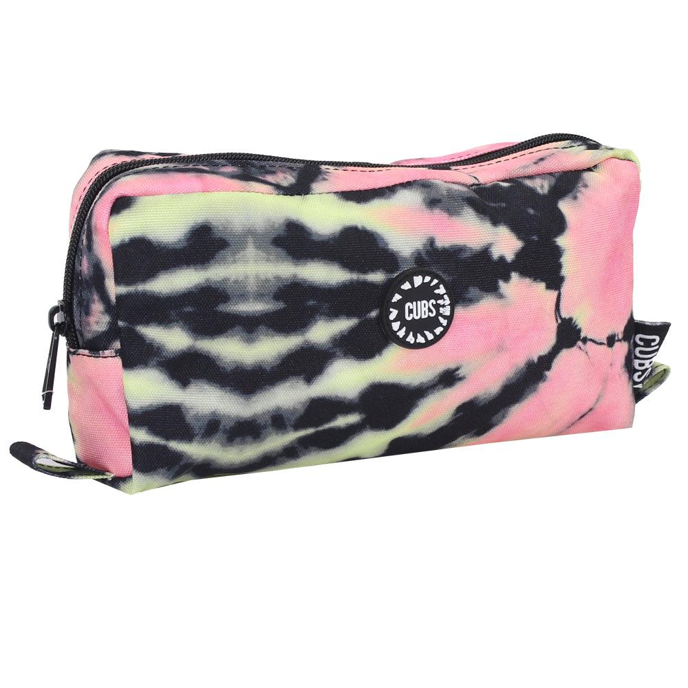 Cubs BLACK/PINK TIE DYE PENCIL CASE