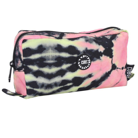 Cubs BLACK/PINK TIE DYE PENCIL CASE