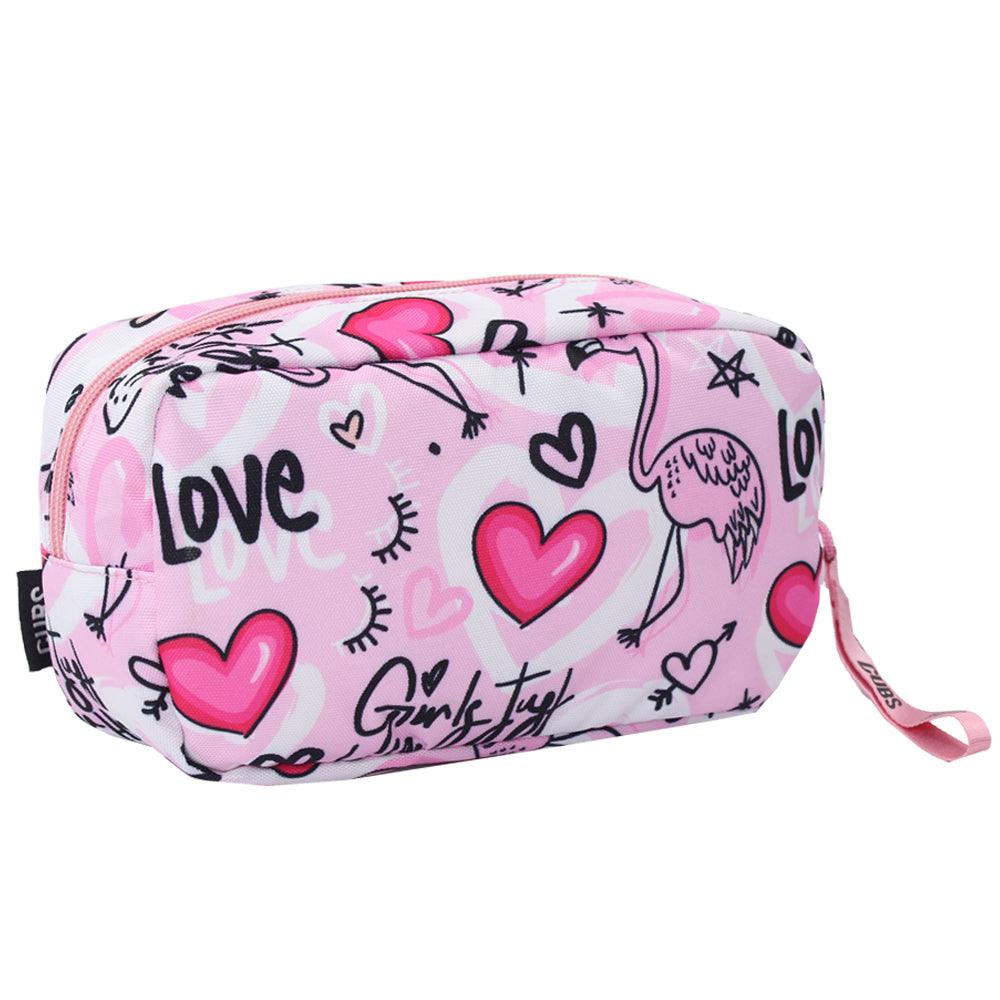 CUBS LOVE FLAMINGO PENCIL CASE