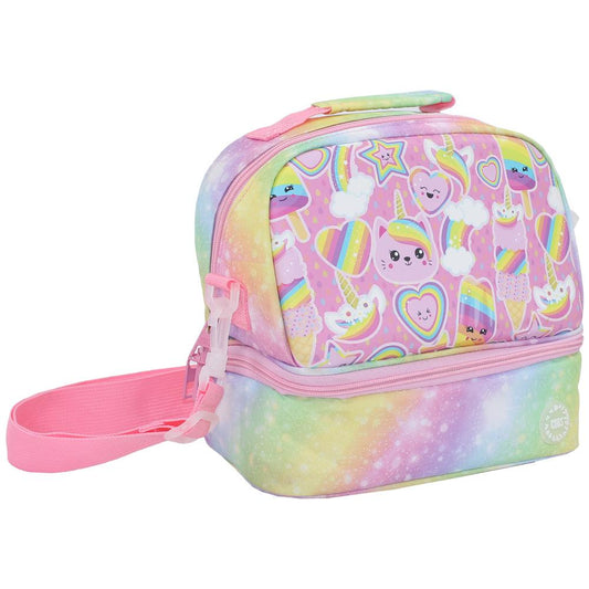 CUBS RAINBOW CAT HARD TOP LUNCH BAG