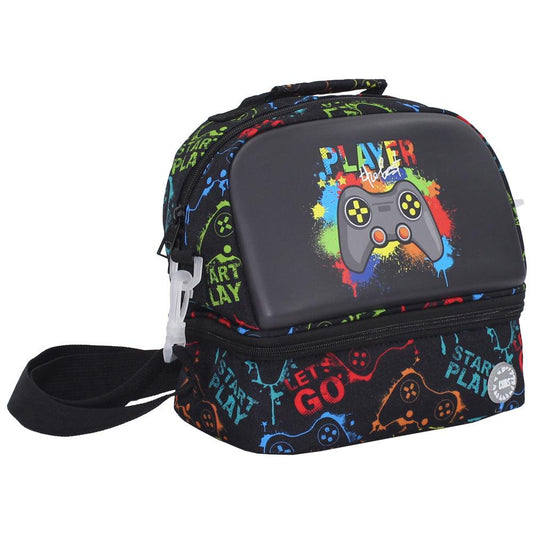 CUBS LET'S GO GAMER HARD TOP LUNCH BAG