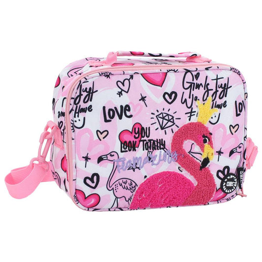 CUBS LOVE FLAMINGO CLASSIC LUNCH BAG