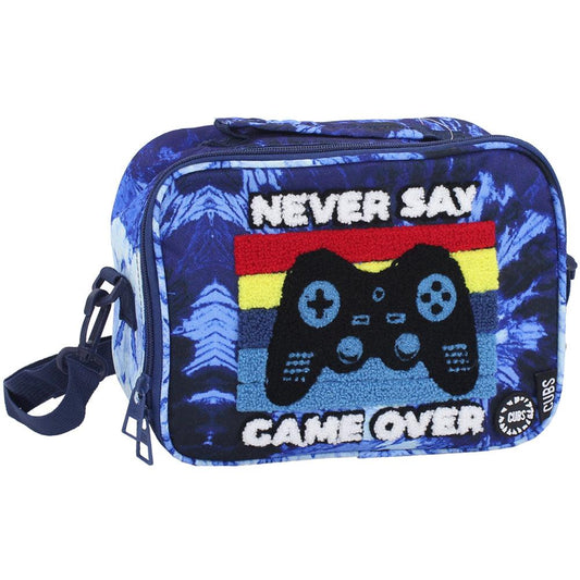 CUBS GAME OVER BLUE TIE DYE LUNCH BAG