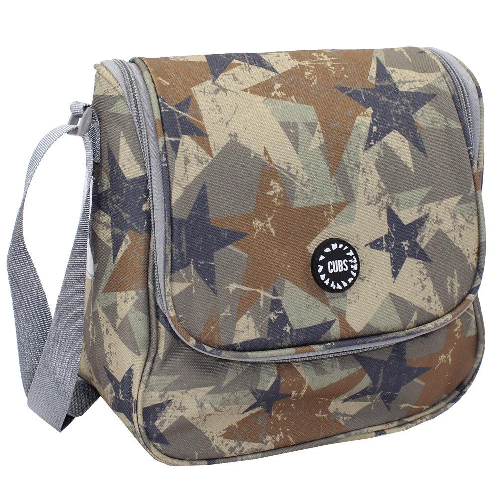 ARMY STARS CROSS BODY LUNCH BAG