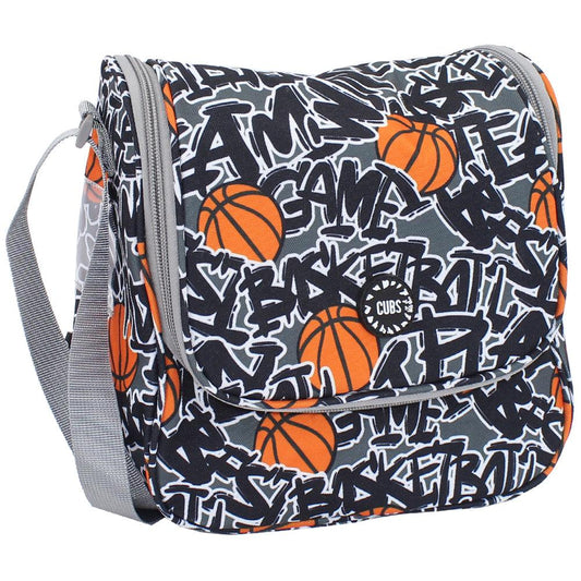 BASKETBALL WINS CROSS BODY LUNCH BAG