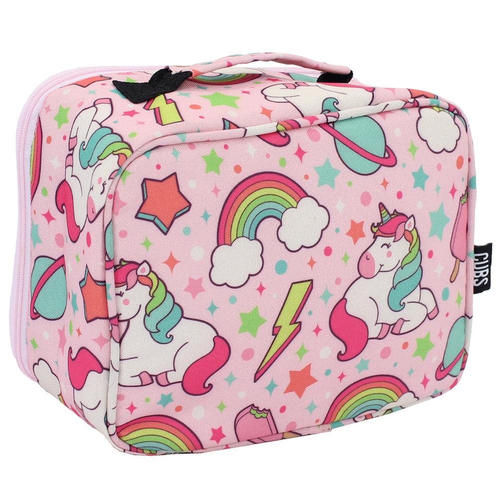 Cubs BABY PINK UNICORN LUNCH BAG 1 - Ourkids - Cubs