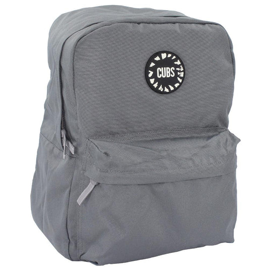Cubs Backpack 15-Inch (Dark Grey) - Ourkids - Cubs