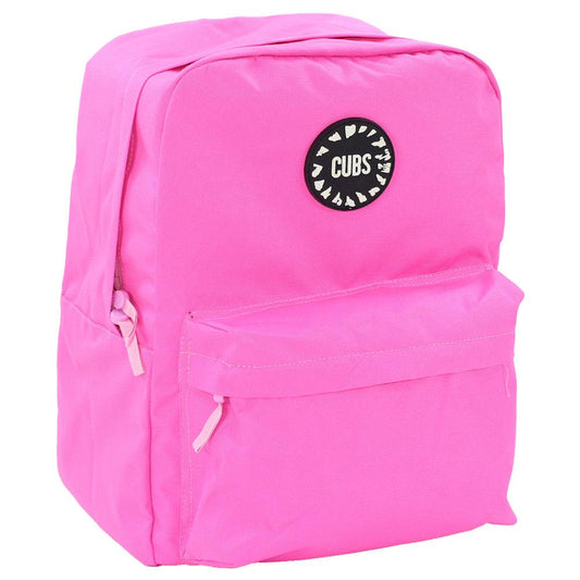 Cubs Backpack 15-Inch (Neon Pink) - Ourkids - Cubs