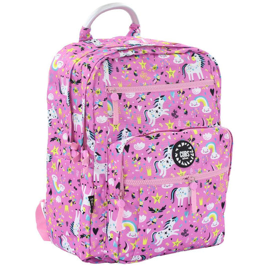 Cubs Backpack 18-Inch (Pink Unicorn) - Ourkids - Cubs