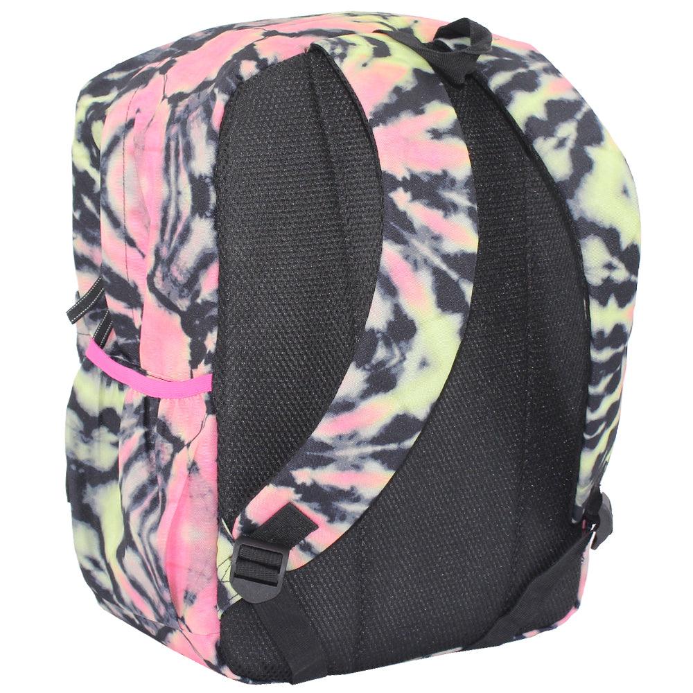 Cubs BLACK/PINK TIE DYE JUNIOR STUDENT Backpack 15-Inch - Ourkids - Cubs
