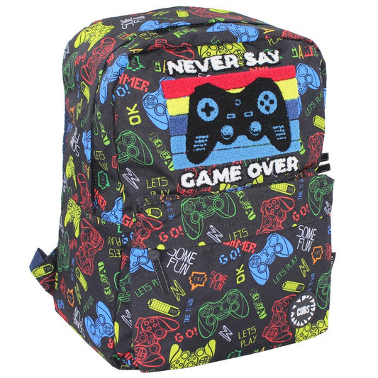 Cubs GAME OVER JOYSTICK JUNIOR STUDENT Backpack 15-Inch - Ourkids - Cubs