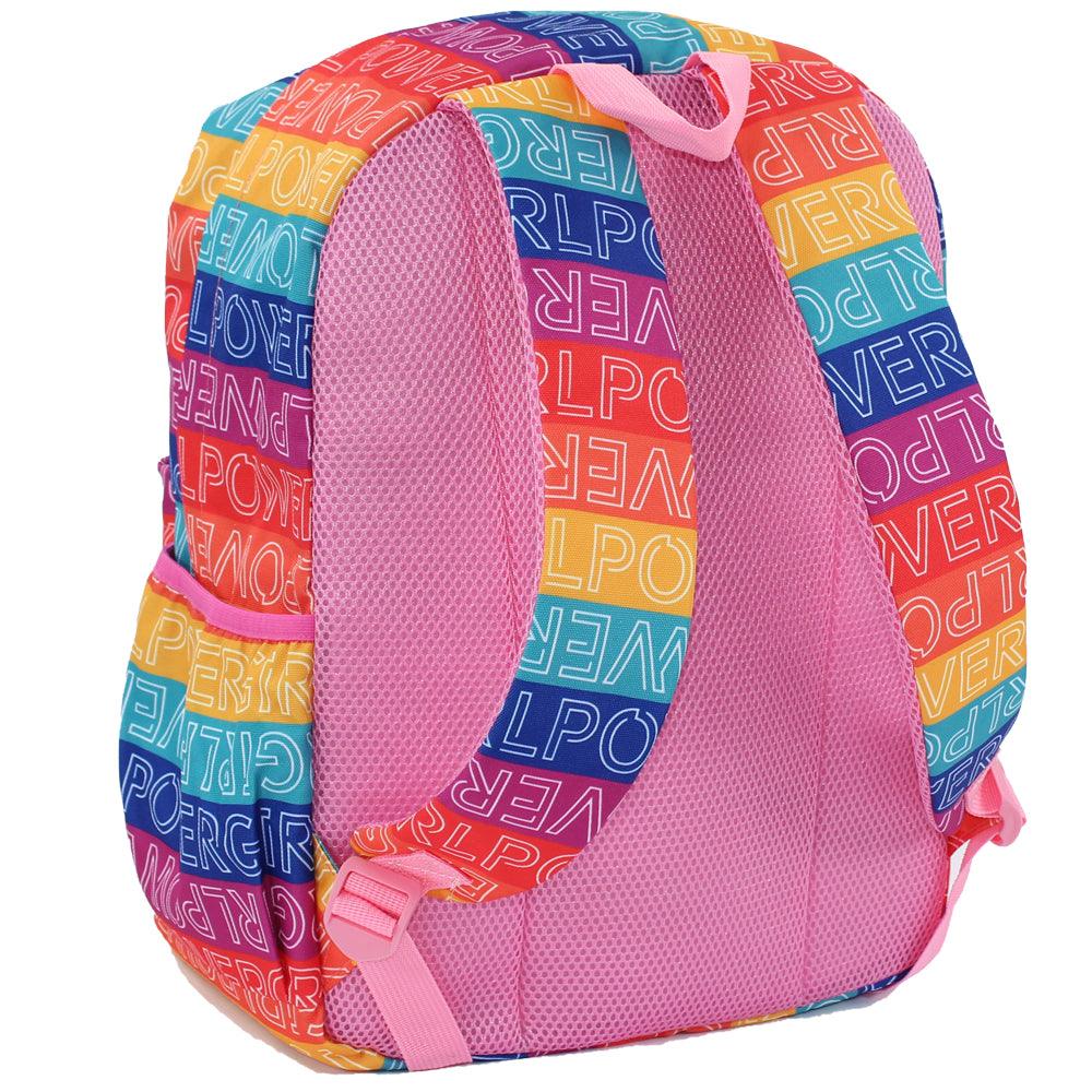 Cubs POWER GIRL STRIPES JUNIOR STUDENT Backpack 15-Inch - Ourkids - Cubs
