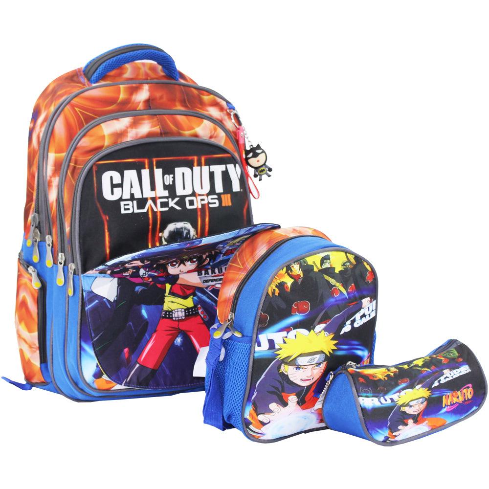 Double Faced School Set 18-Inch (Call Of Duty) - Ourkids - 3M