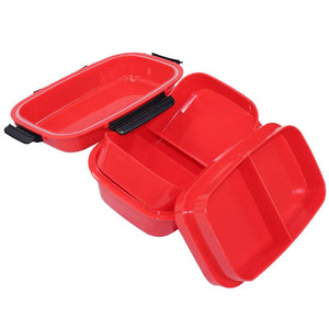 Microwave Multi Compartment Rectangular Lunch Box Cool Level - Ourkids - Cool Level
