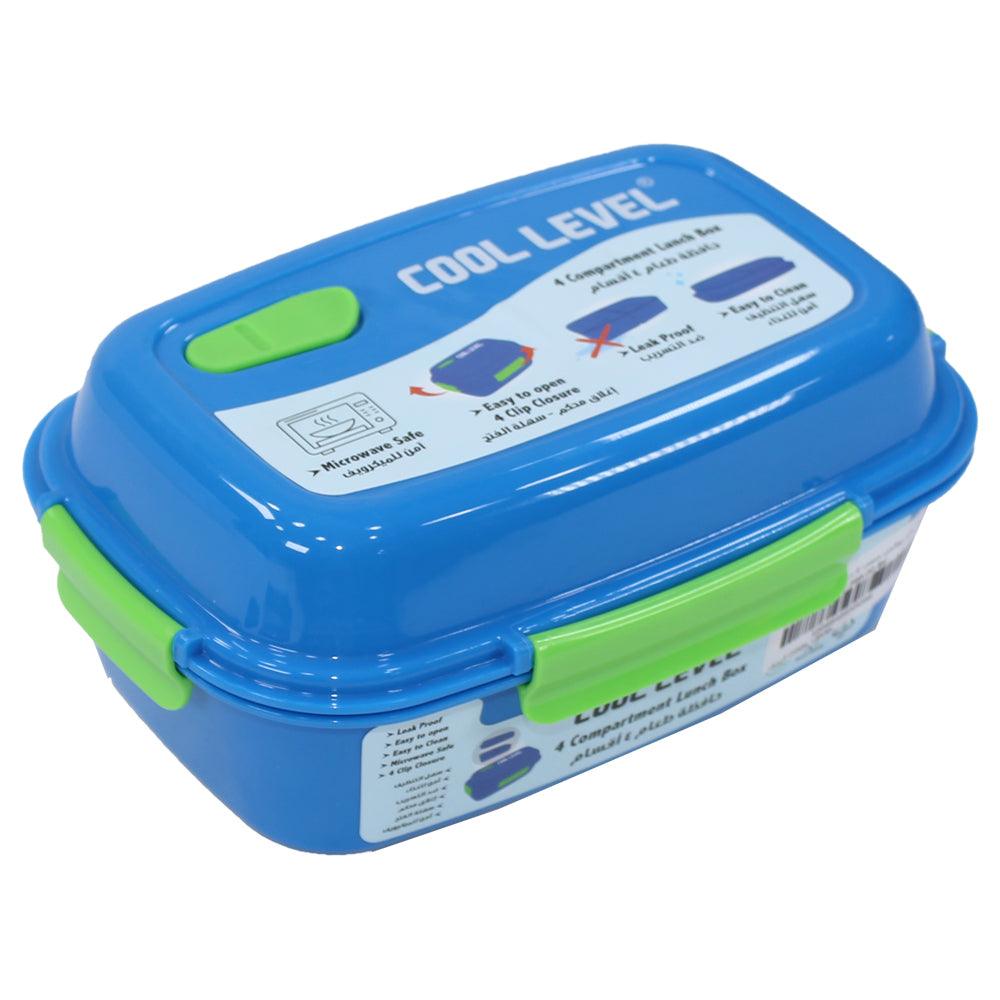 Microwave Multi Compartment Rectangular Lunch Box Cool Level - Ourkids - Cool Level