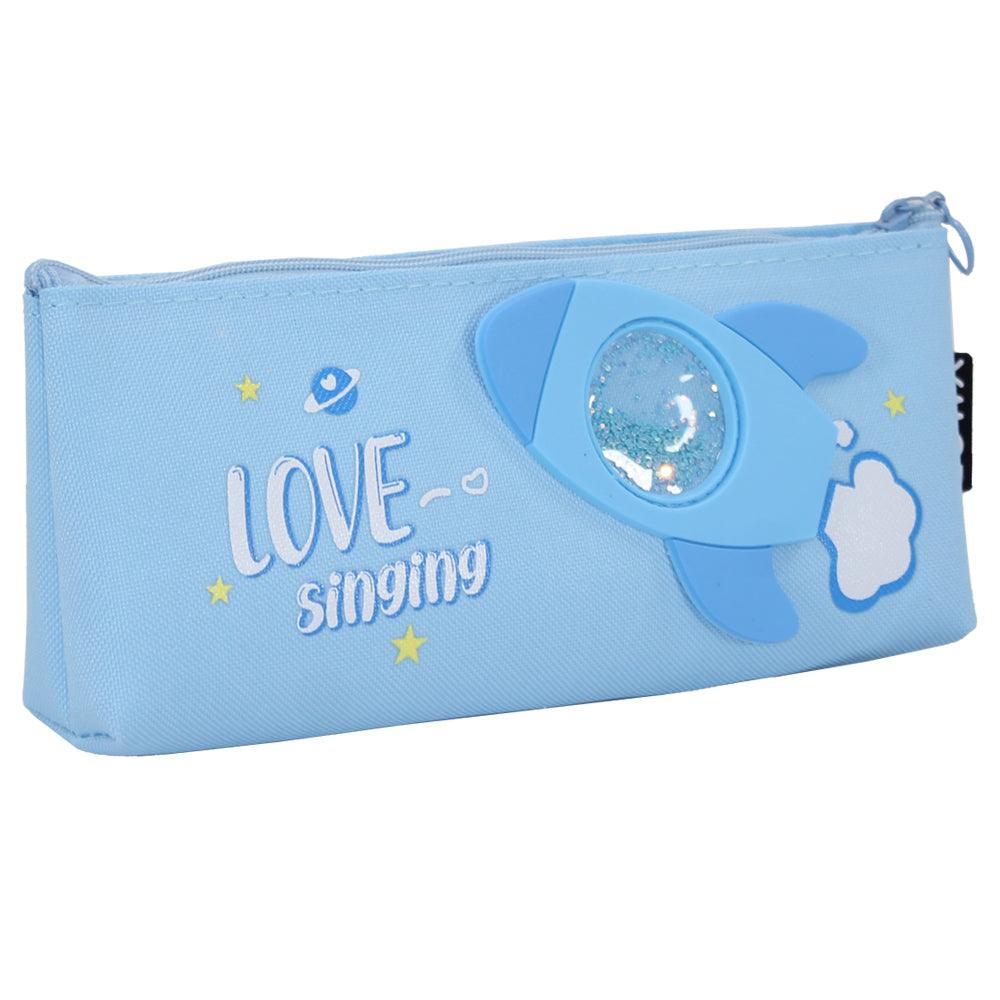 Pencil Pouch (Space Rocket) - Ourkids - OKO