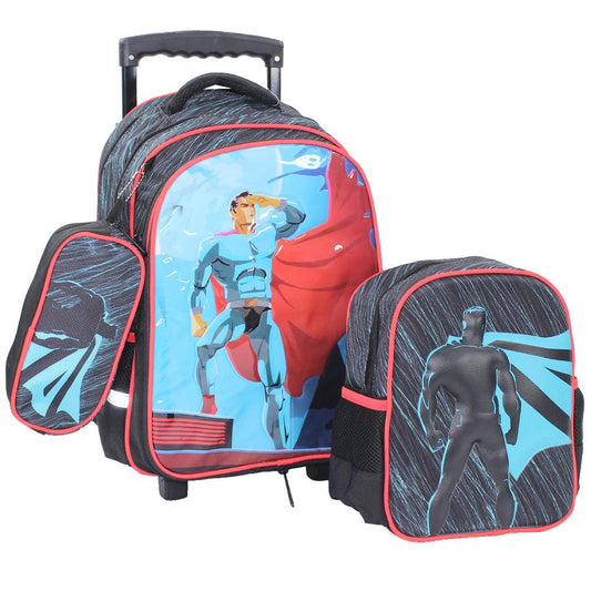 School Set 16-Inch (Super Man) - Ourkids - Glossy Bird