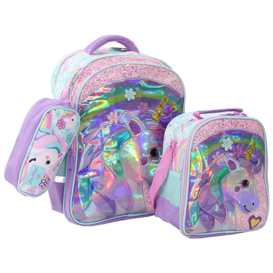 School Set 17-Inch (Unicorn) - Ourkids - Glossy Bird