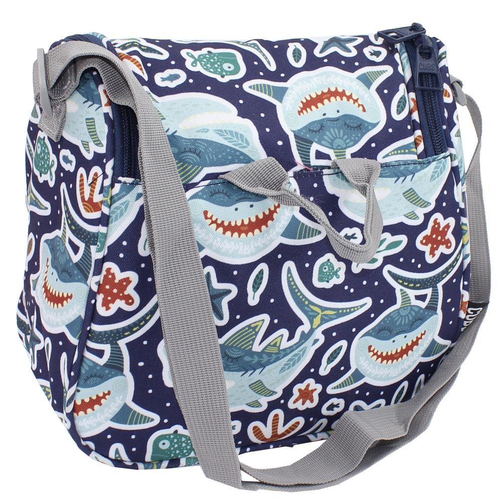 Smily Sharky Cross Lunch Bag 2