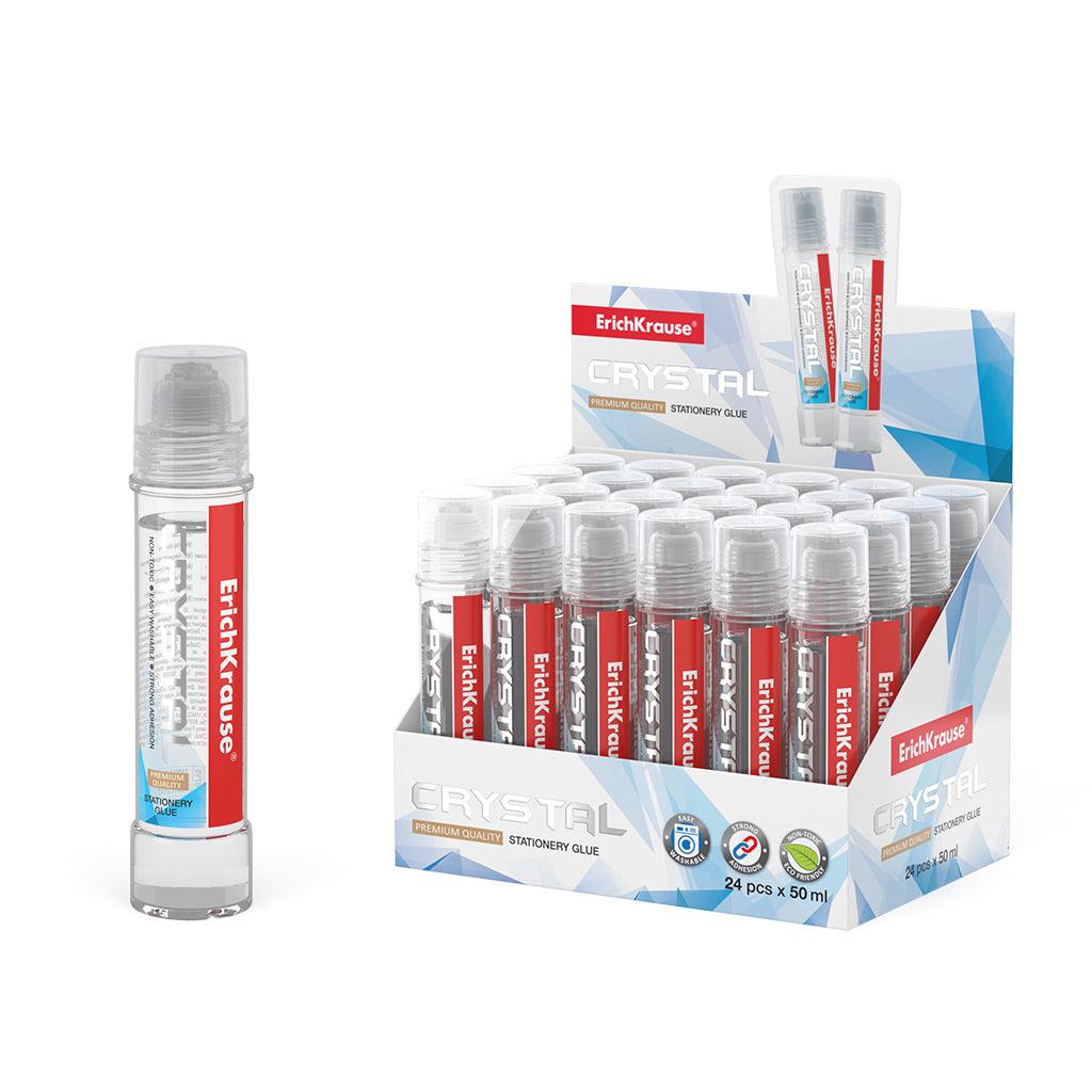 Stationery glue ErichKrause® Crystal, 50 ml - Ourkids - Erich Krause