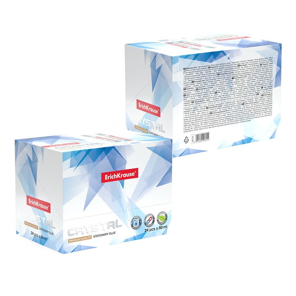 Stationery glue ErichKrause® Crystal, 50 ml - Ourkids - Erich Krause