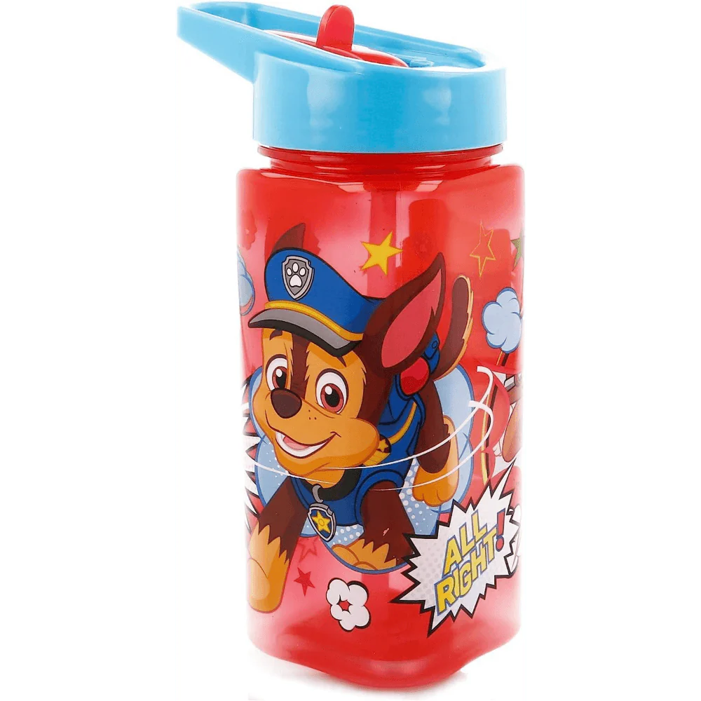 Stor 530ml Square Water Bottle - Paw Patrol