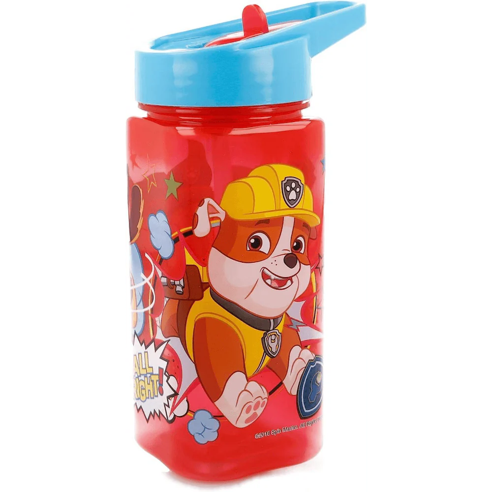 Stor 530ml Square Water Bottle - Paw Patrol